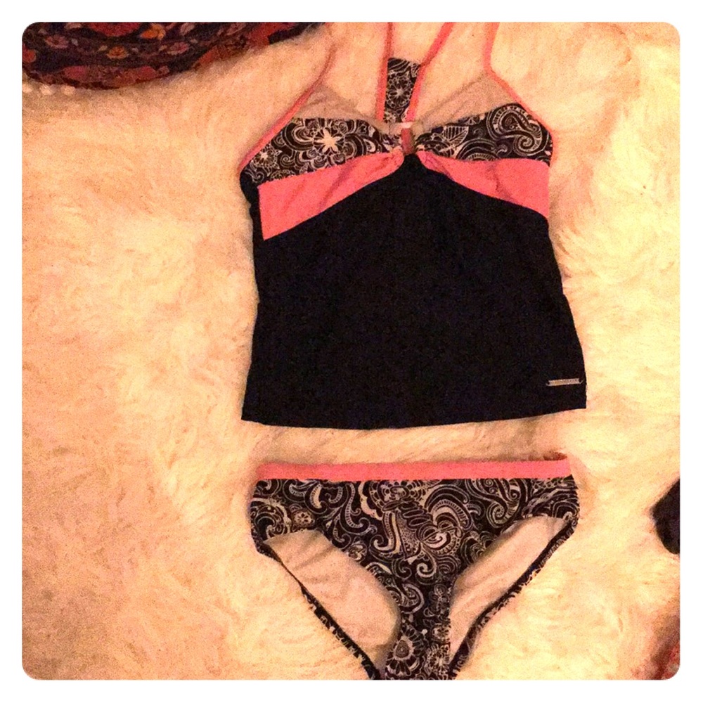 Two piece bathing suit